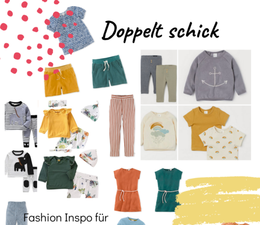 Doppelt schick! Frühlingsoutfits für Zwillinge und Geschwister (Werbung) www.es-sind-zwei.de DAS Zwillingsportal Frühlingsoutfits für Zwillinge