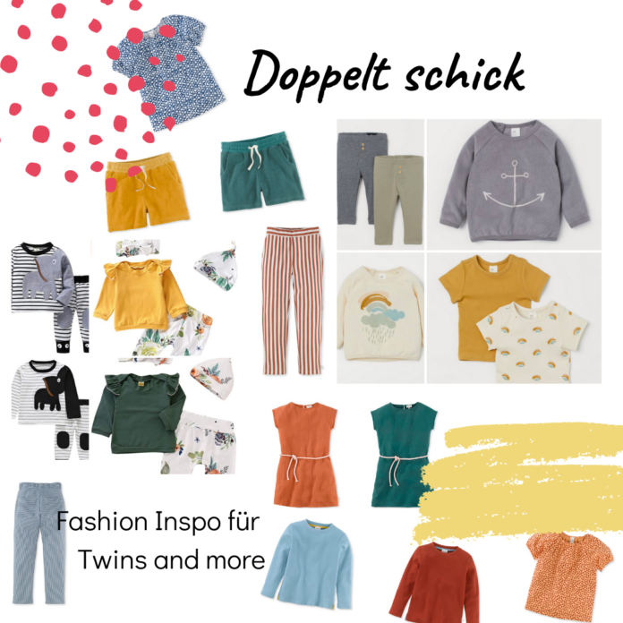 www.es-sind-zwei.de DAS Zwillingsportal Frühlingsoutfits für Zwillinge