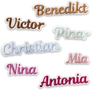 Bügelmotiv, hochwertige Stickerei