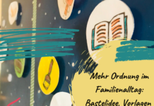 Mehr Ordnung im Familienalltag: Bastelidee, Vorlagen und Inspirationen Bastelidee Tagesplaner Es sind zwei-DAS Zwillingsportal