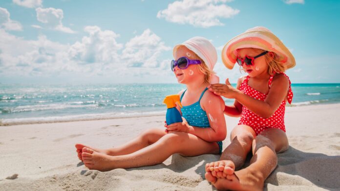 www.es-sind-zwei.de DAS Zwillingsportal Sonnenschutz für Kinder